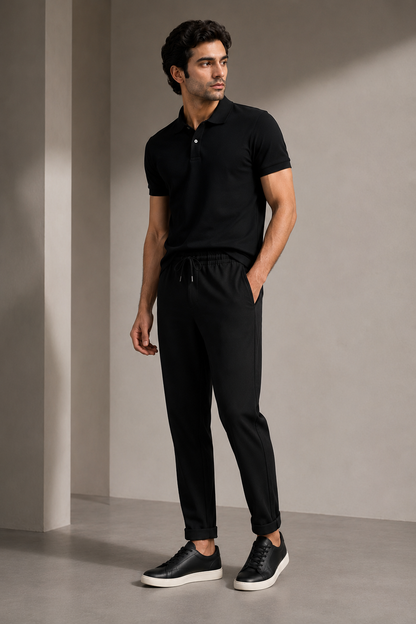 Essential Trouser - Jet Black