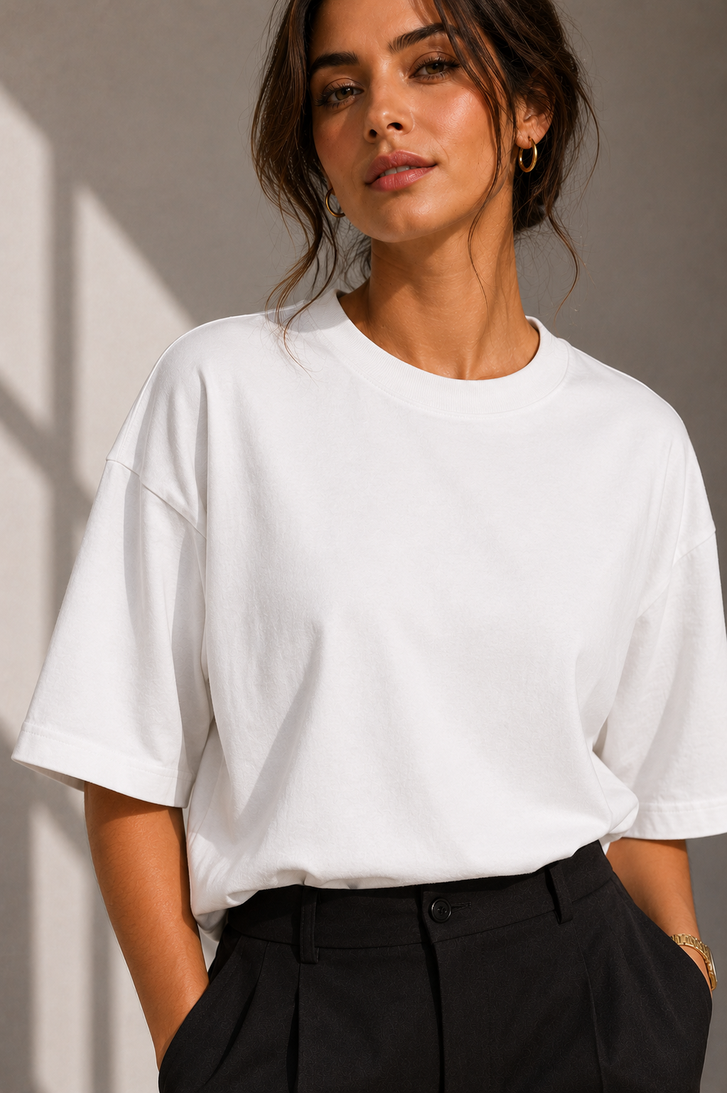 Signature Crew - White