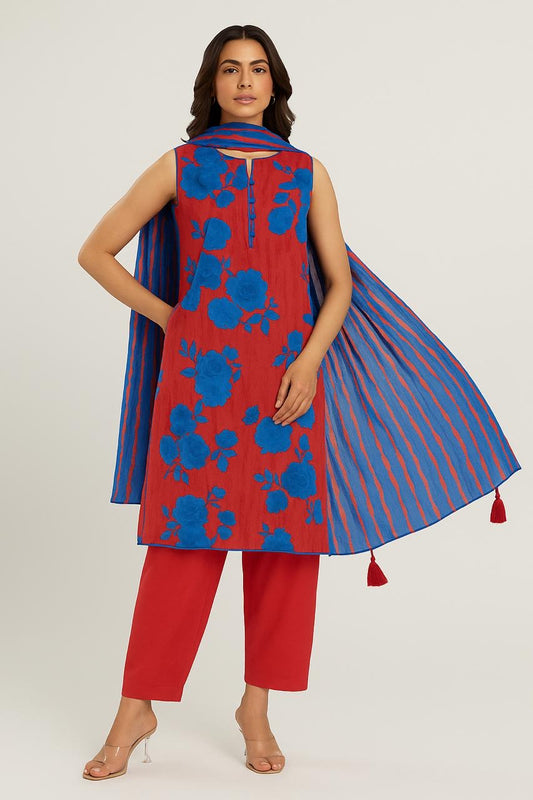 Alkaram 2 Piece – Unstitched Printed Lawn – Design 7
