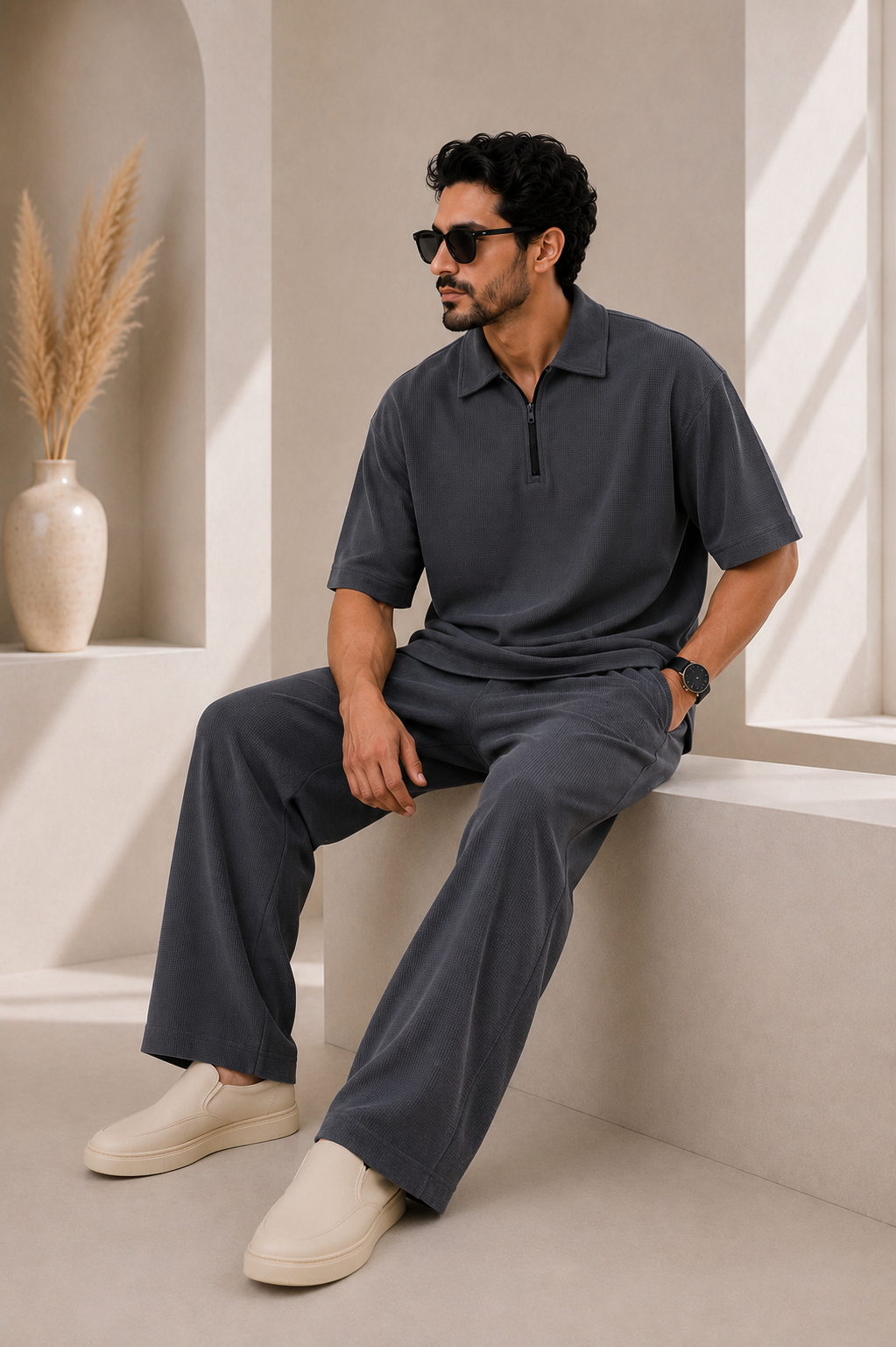 Signature Co-Ord - Charcoal