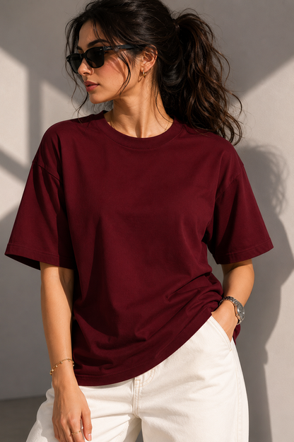 Signature Crew - Burgundy