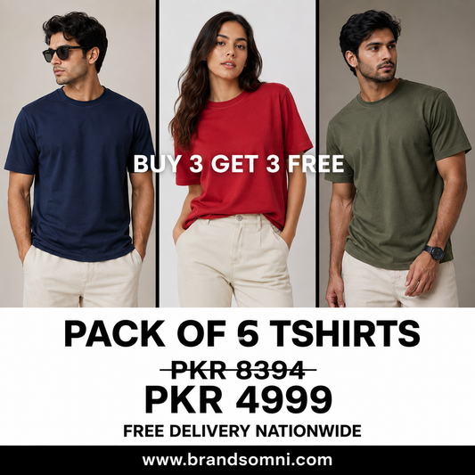 Pack of 6 - Tshirts