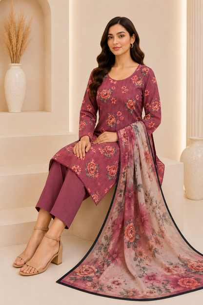 Mauve Blossom | 3PC RTW