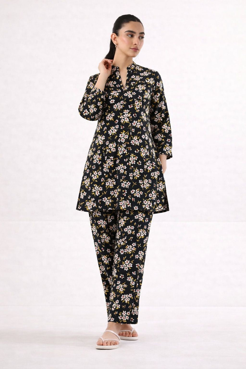 Shifona 2-Piece Unstitched Polylawn Suits Combo-10 (Pack of 6)