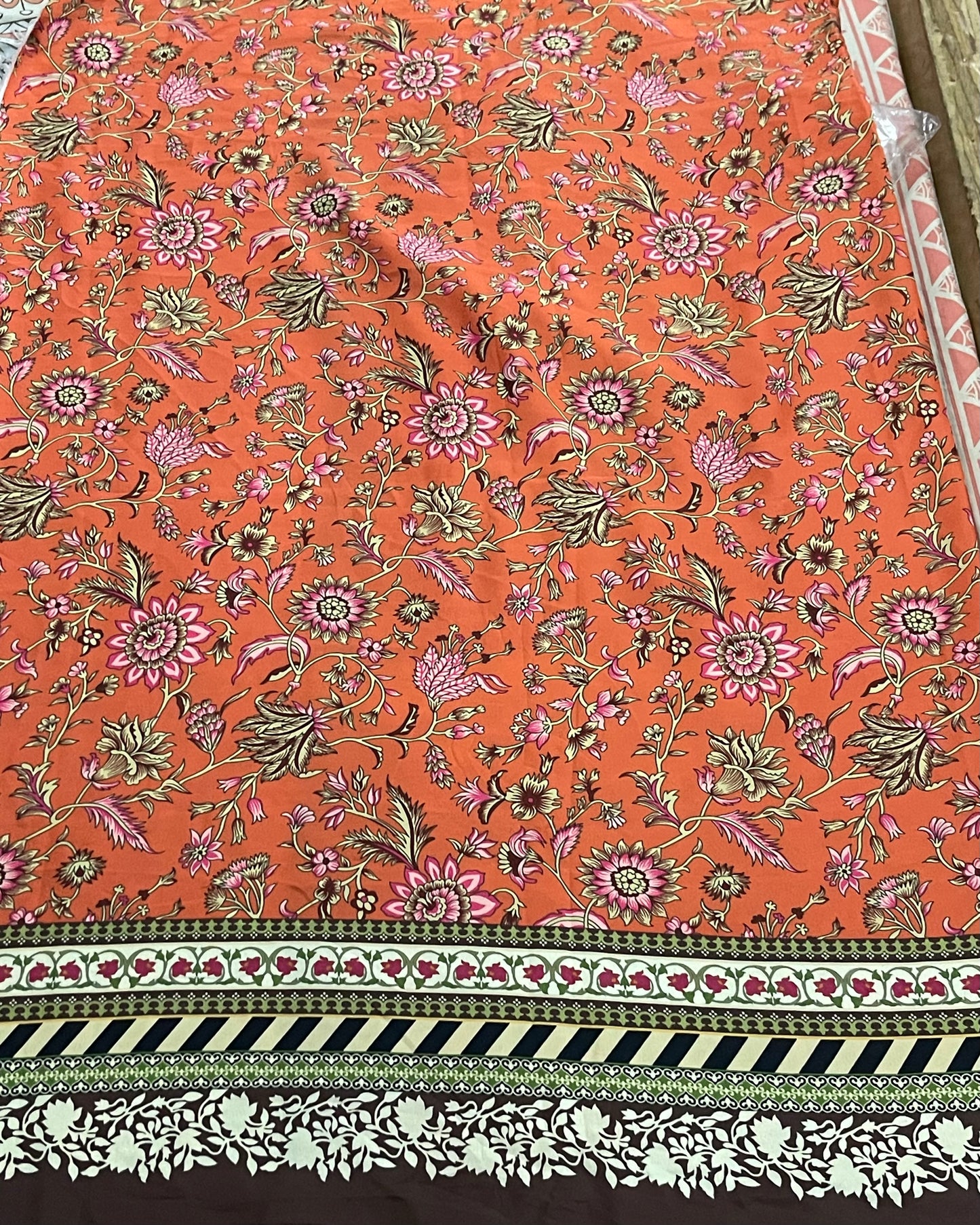 Bonanza 3PC unstitched Lawn Suit B-26-1005