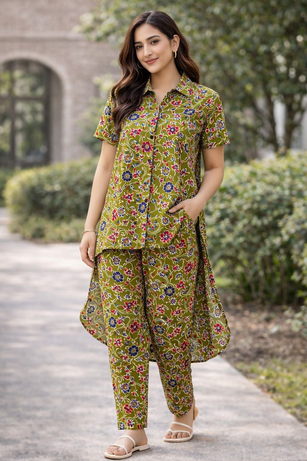 Shifona 2-Piece Unstitched Polylawn Suits Combo-10 (Pack of 6)