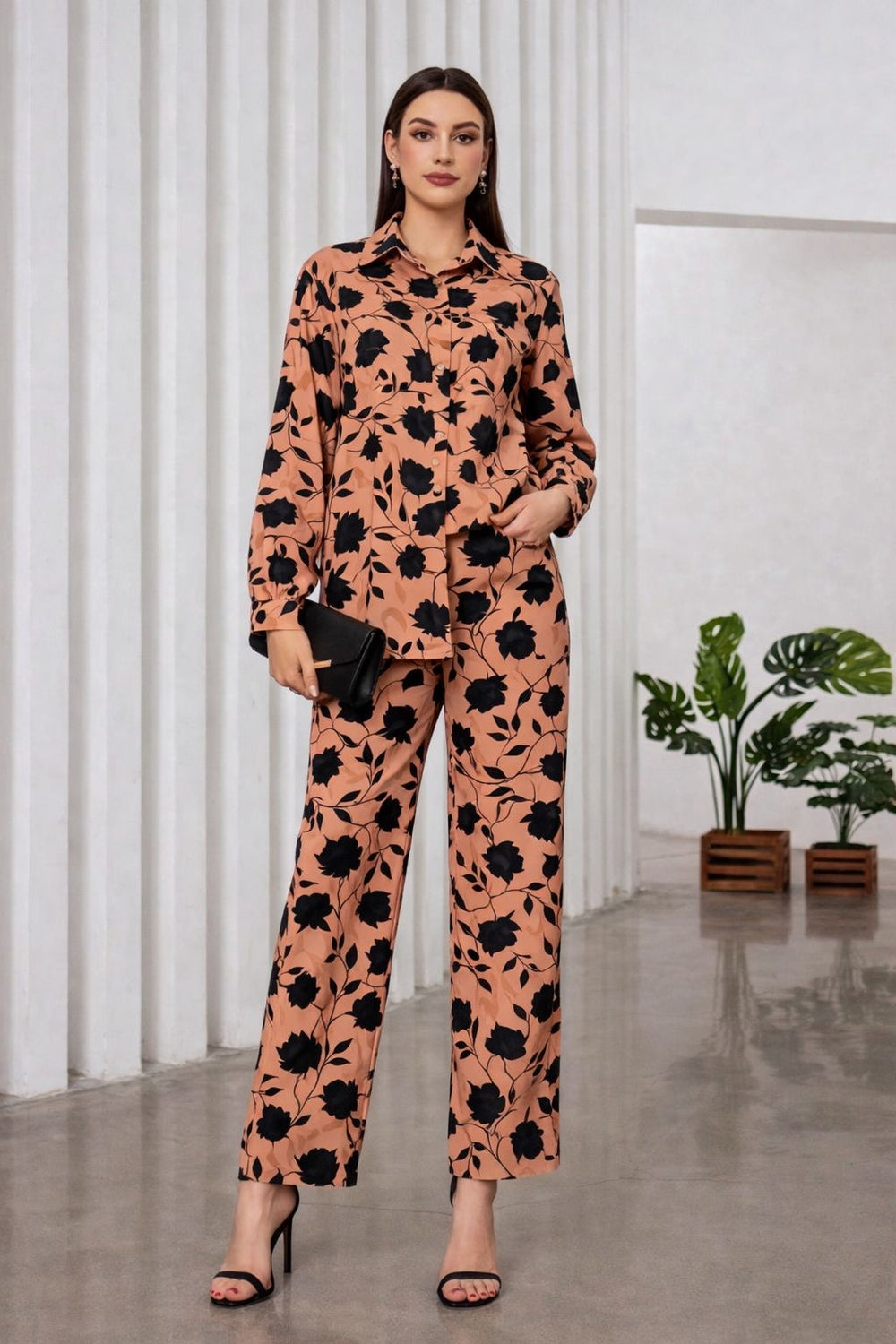 Shifona 2-Piece Unstitched Polylawn Suits BP-0126-5