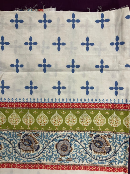 J. Emb. unstitched 3PC Lawn Suit JL-26-1096