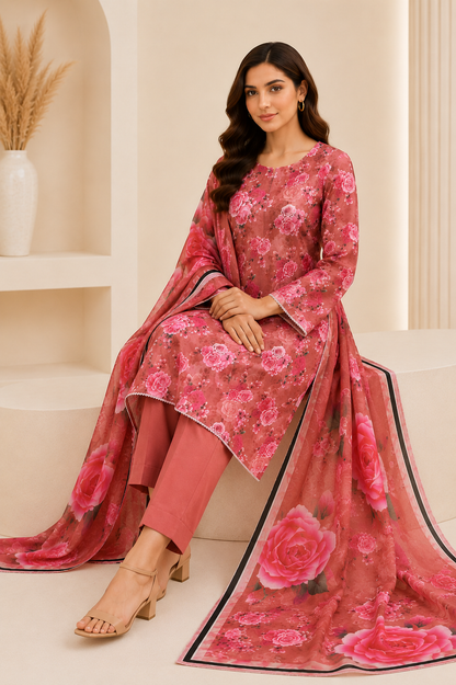 Rose Garden | 3PC Lawn | RTW