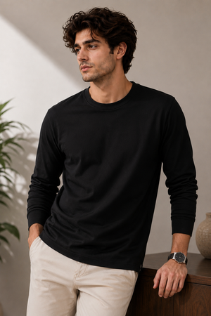 Essential Long Sleeve - Black