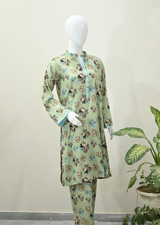 Shifona – 2 Piece Ready to Wear Printed Lawn Suit – Design 8