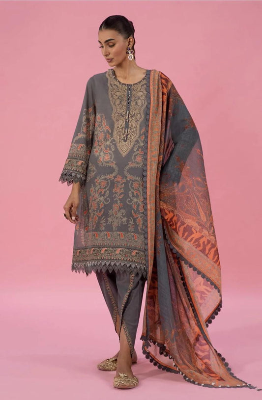 Sana Safinaz Classic '25 Vol 3 – 3-Piece Unstitched - Design 5