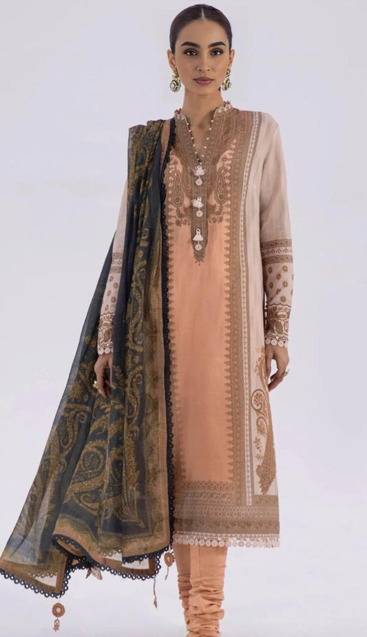 Sana Safinaz Classic '25 Vol 3 – 3-Piece Unstitched - Design 9