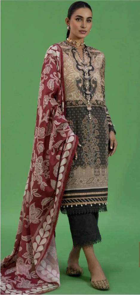 Sana Safinaz Classic '25 Vol 3 – 3-Piece Unstitched - Design 10