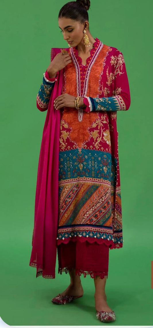 Sana Safinaz Classic '25 Vol 3 – 3-Piece Unstitched - Design 4