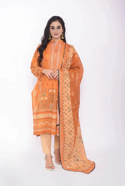 Sakina by Popular Unstitched 2 Piece – SAK-070-25