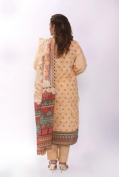 Sakina by Popular Unstitched 2 Piece – SAK-065-25