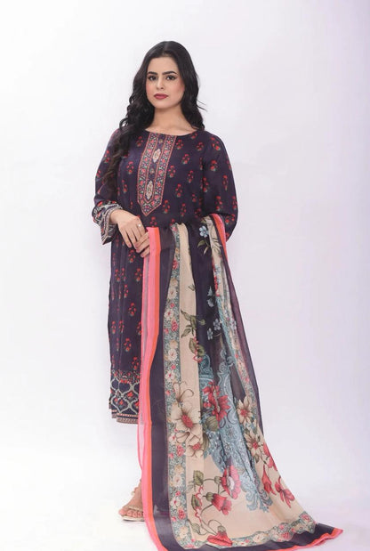 Sakina by Popular Unstitched 2 Piece – SAK-063-25