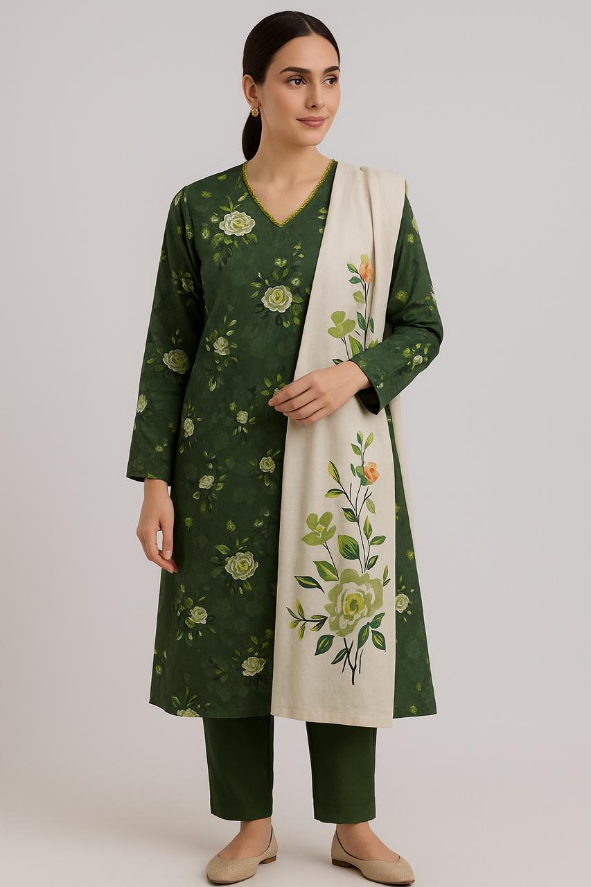 Loraim – 3 Piece Ready to Wear Lawn Suit – Design 1