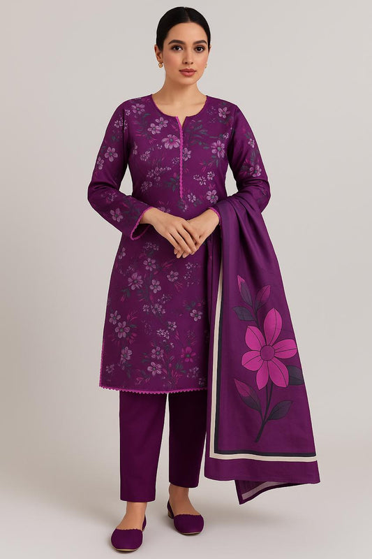 Loraim – 3 Piece Ready to Wear Lawn Suit – Design 8