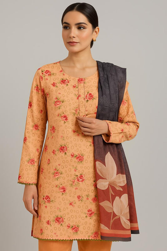 Loraim – 3 Piece Ready to Wear Lawn Suit – Design 6