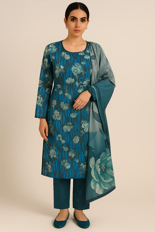 Loraim – 3 Piece Ready to Wear Lawn Suit – Design 4