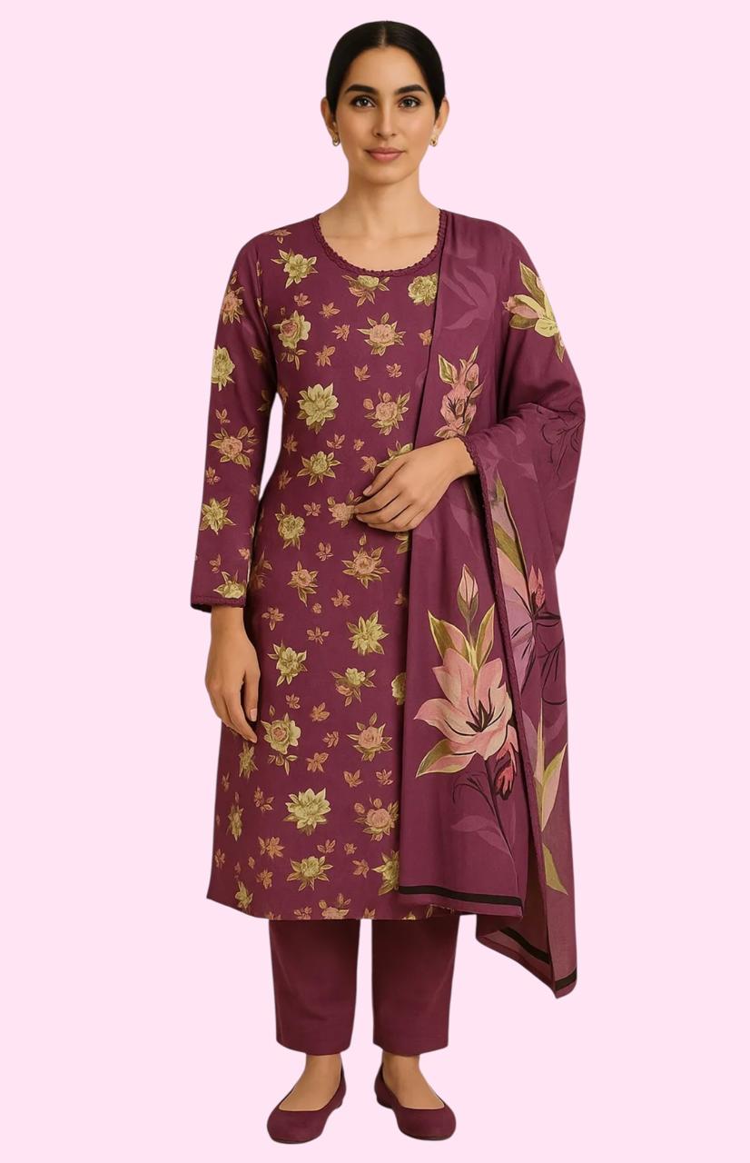 Loraim – 3 Piece Ready to Wear Lawn Suit – Design 3