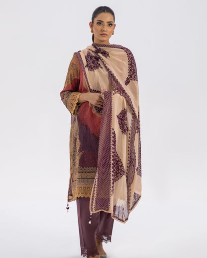 Sana Safinaz – Classic '25 Vol 3 – 3-Piece Unstitched - Design 2