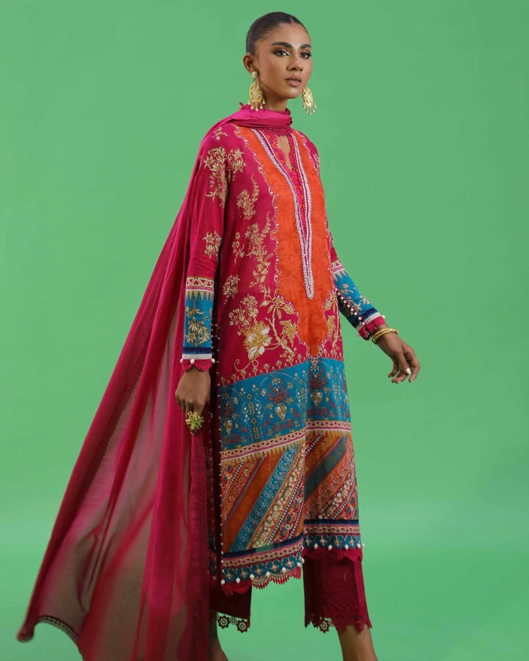 Sana Safinaz Classic '25 Vol 3 – 3-Piece Unstitched - Design 4