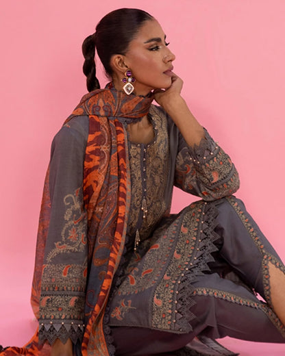 Sana Safinaz Classic '25 Vol 3 – 3-Piece Unstitched - Design 5