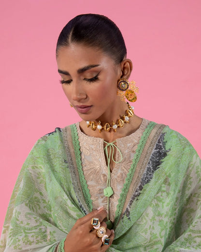 Sana Safinaz Classic '25 Vol 3 – 3-Piece Unstitched - Design 6