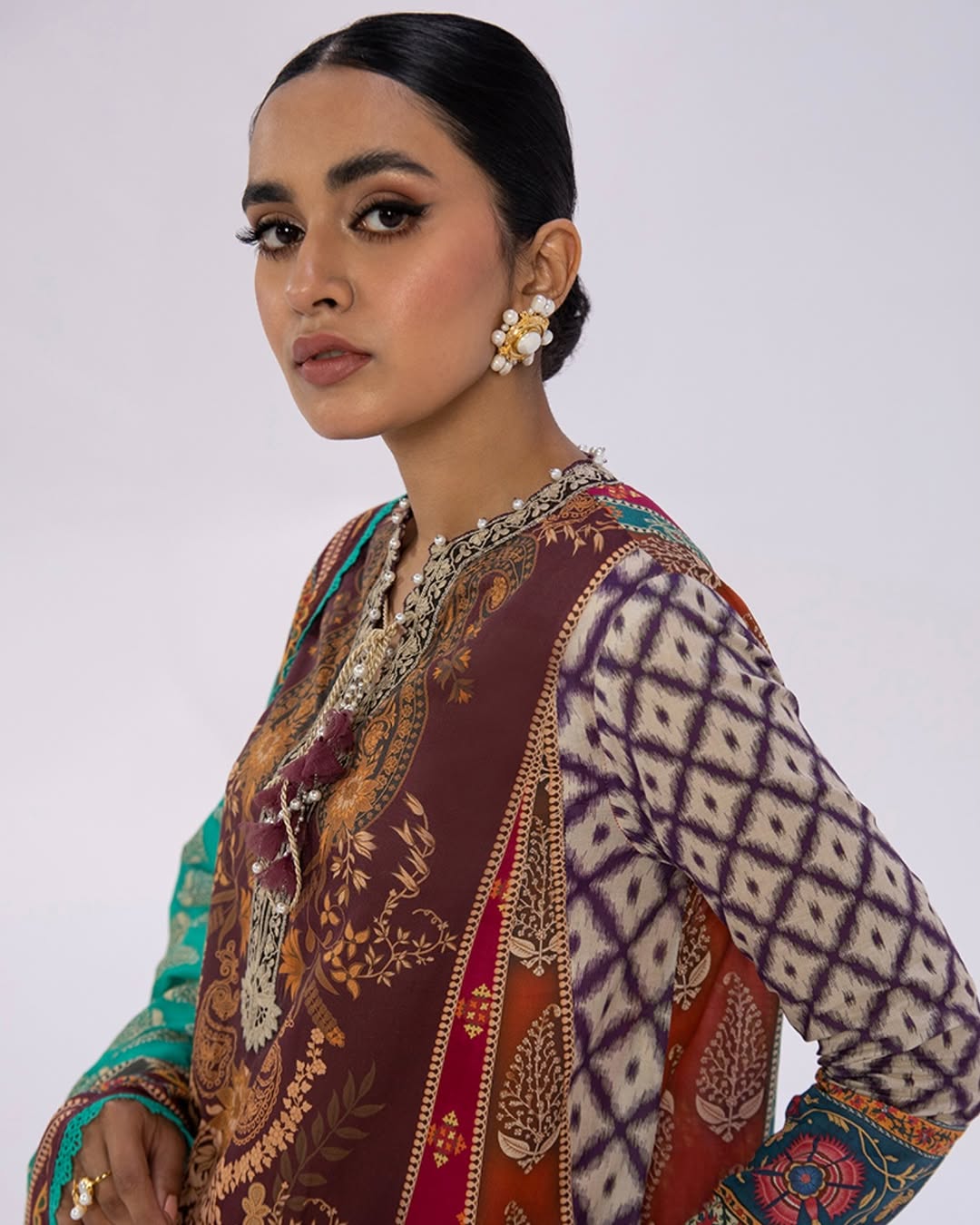 Sana Safinaz Classic '25 Vol 3 – 3-Piece Unstitched - Design 8