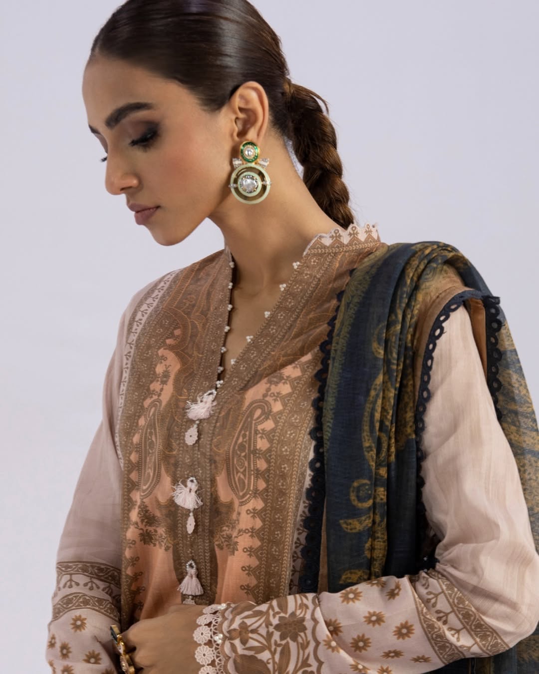 Sana Safinaz Classic '25 Vol 3 – 3-Piece Unstitched - Design 9