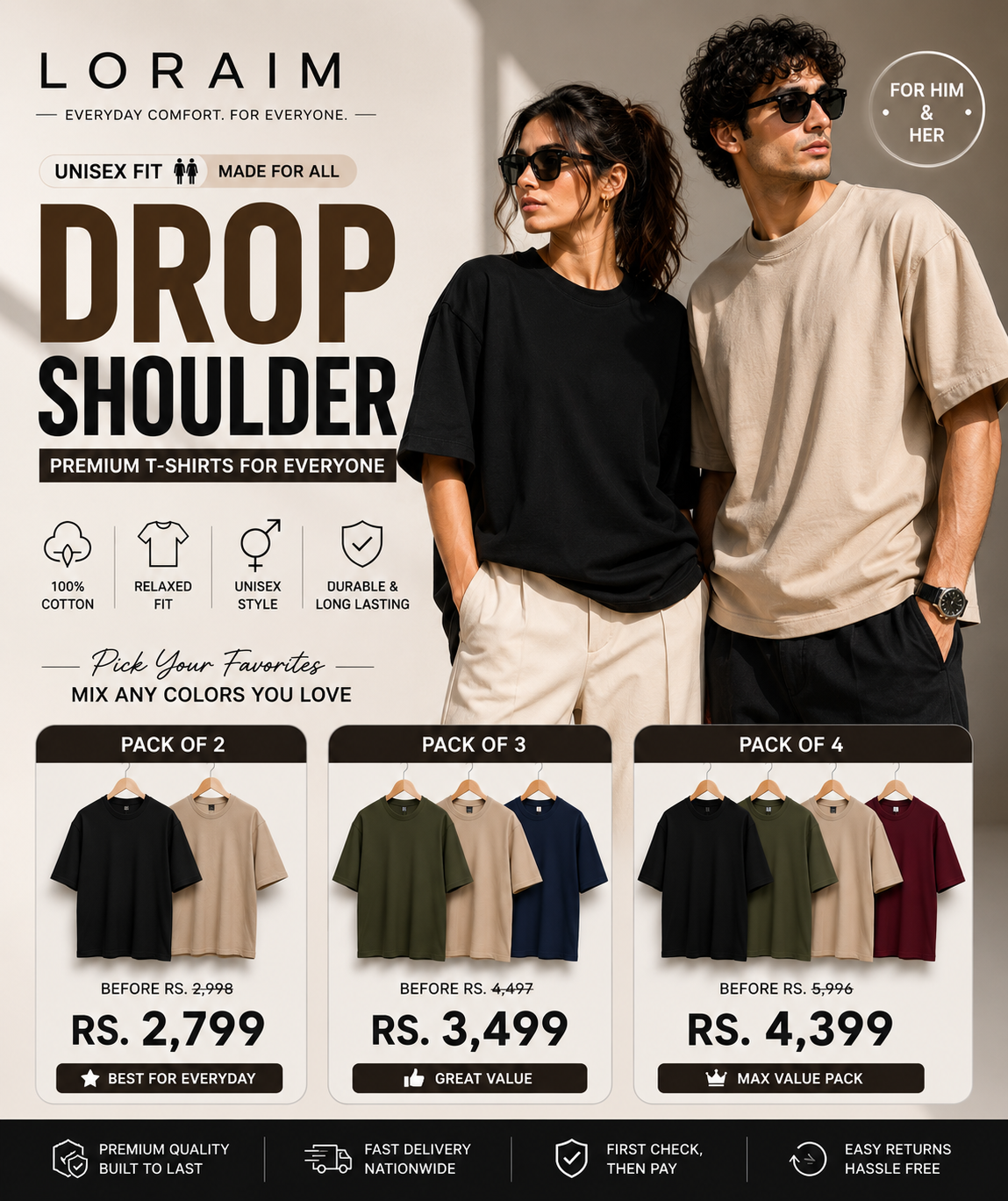 Drop Shoulder Bundle Deal